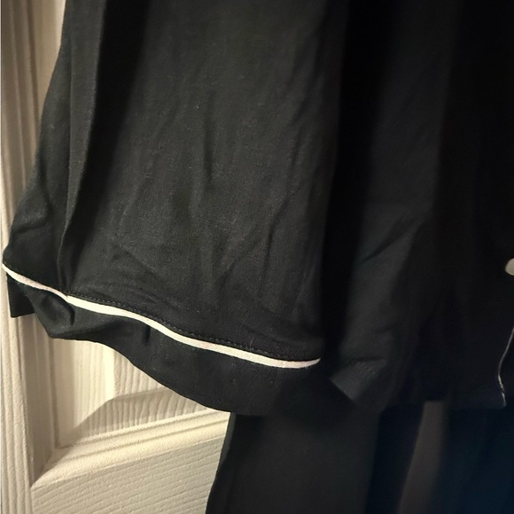 Pajama set – Stars Above Black Sleepwear with pink Accents - Picture 3 of 7